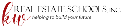 real estate logo inverted